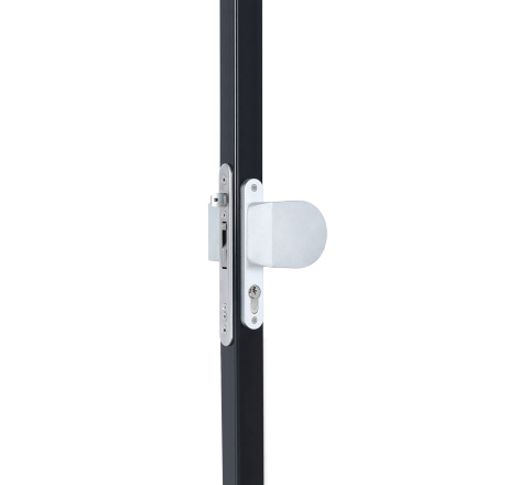 Пара анодированных алюминиевых ручек с закругленными краями в двух возможных комбинациях 3006HOLD