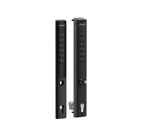 Кодовая панель на батарейках на врезные замки для уличных калиток VERA-2