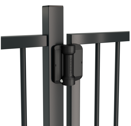 Пружинная петля (пара) на 180°, крепящаяся саморезными винтами для уличной калитки SERVAL
