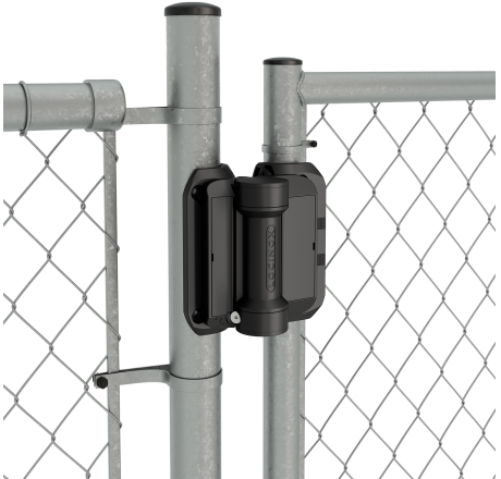 Пружинная петля (пара) на 180°, крепящаяся саморезными винтами для уличной калитки SERVAL