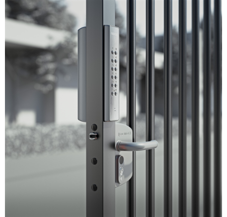 Накладной замок кодовый с внешней клавиатурой на батарейках VOLTA LNKQ 2