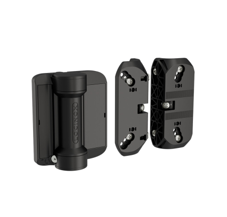 Пружинная петля (пара) на 180°, крепящаяся саморезными винтами для уличной калитки SERVAL