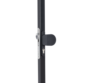 Пара анодированных алюминиевых ручек с закругленными краями в двух возможных комбинациях 3006HOLD