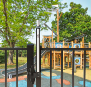 Элегантный и прочный магнитный фиксатор с защитой “от детей” для бассейнов и парков GUARDIMA