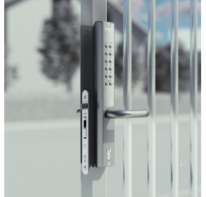 Кодовая панель на батарейках для замков на уличные калитки VERA-1